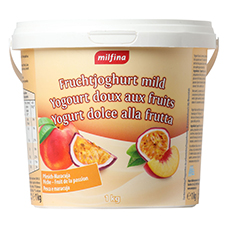 MILFINA Creme-Fruchtjoghurt, Pfirsich - Maracuja