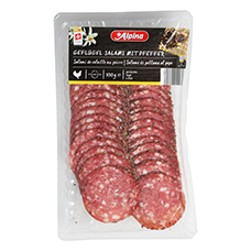 ALPINA Geflügel Salami, mit Pfeffer