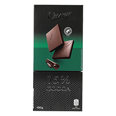 CHOCEUR Schokolade Noir, 75 % Cocoa