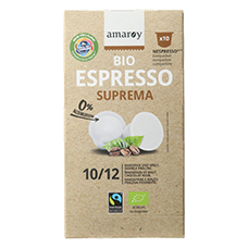 AMAROY BIO Kaffeekapseln Espresso, Suprema