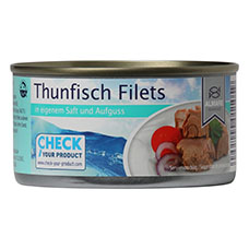 ALMARE SEAFOOD Thunfischfilet in Aufguss