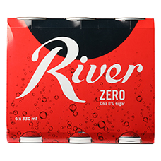 RIVER Cola Zero, 6er-Pack
