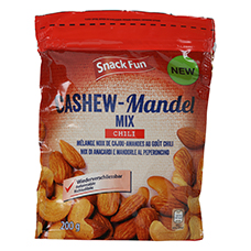 SNACK FUN Cashew-Mandel-Mix, Chili