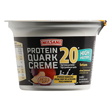 CRANE Protein Quark-Creme, Pfirsich-Maracuja