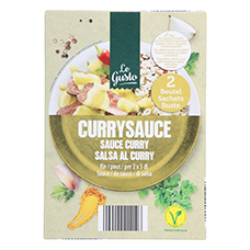 LE GUSTO Currysauce im Beutel