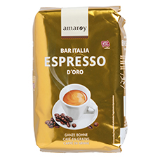 AMAROY Kaffee Espresso d'Oro ganze Bohnen