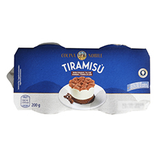 CUCINA NOBILE Italienisches Dessert Tiramisu, 2er-Pack