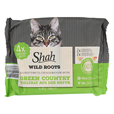 SHAH Wild Roots Katzenfutter, Vielfalt aus der Natur