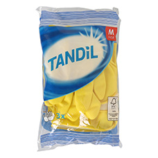 TANDIL Haushaltshandschuhe, M gelb
