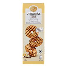 FINEST BAKERY Biscotti di pasta frolla, Vaniglia