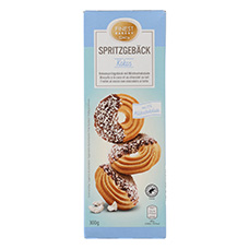FINEST BAKERY Biscotti di pasta frolla, Cocco