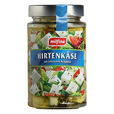 MILFINA Hirtenkäse in Öl, Kräuter