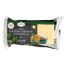 MEINE KÄSETHEKE Irischer Country Cheddar Käse am Stück