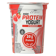CRANE Proteinjoghurt, Erdbeere