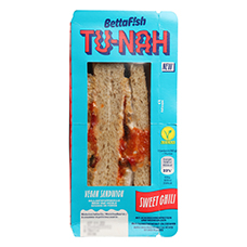 BETTAF!SH TU-NAH Sandwich vegan, Sweet Chili