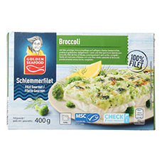 GOLDEN SEAFOOD MSC Schlemmerfilet, Broccoli