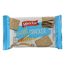 SNACK FUN Cracker Nature, 5er-Pack