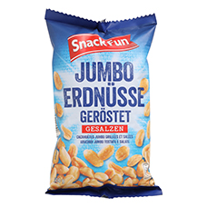 SNACK FUN Jumbo Erdnüsse, geröstet & gesalzen