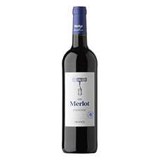 Merlot Pays d'OC IGP, 13 % vol.