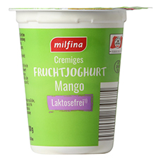 MILFINA Fruchtjoghurt laktosefrei, Mango