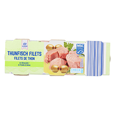 ALMARE SEAFOOD Mini Pack Thunfisch in Olivenöl, 3er-Pack