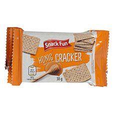 SNACK FUN Cracker Honig, 5er-Pack