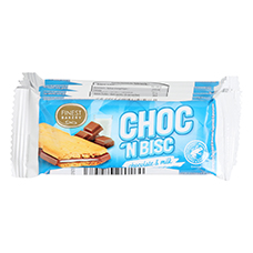 FINEST BAKERY Schoko Biscuit, Milchcrème