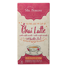 MR. PERKINS Chai Latte, Vanille Zimt