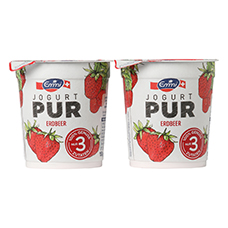 EMMI Joghurt Pur Erdbeere, 2er-Pack