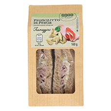 GOOD CHOICE Tramezzini Prosciutto e carciofi