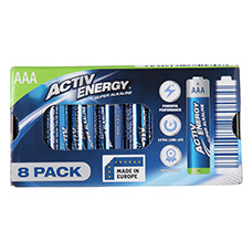 ACTIV ENERGY Batterien Alkaline Activ Energy, AAA