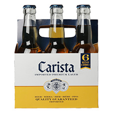 CARISTA Lager Bier 6er-Pack, 4.5 % Vol.