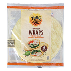 TESOROS DEL SUR Tortilla Wraps Mexico, Mais