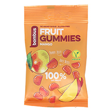 BOMBUS Fruit Gummies, Mango