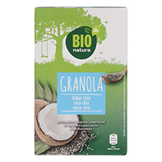 BIO NATURA Granola, Coconut & Chia