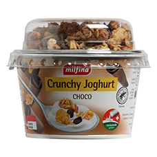 MILFINA Yogurt con müsli, ciocolato