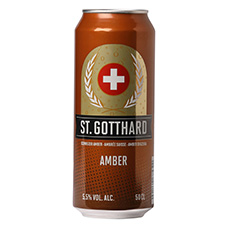 ST. GOTTHARD Amber Bier, 5.5 % Vol.