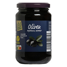 KING'S CROWN Spanische Oliven entsteint schwarz