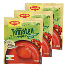 MAGGI Tomaten Cremesuppen, 3er- Pack