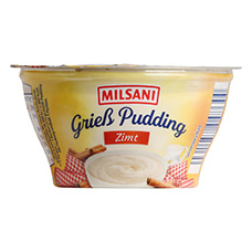 MILSANI Griess-Pudding, Zimt