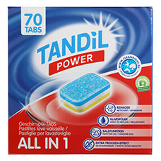 TANDIL Tablettes lave-vaisselle tout-en-un 