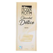 MOSER ROTH Schokolade Délice, Blanc