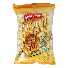 SNACK FUN Pufuleti Minis Maispops Natur 45g