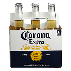 CORONA Extra Bier 6er-Pack, 4.5 % Vol.