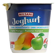 MILSANI Yogurt senza zuccheri aggiunti mango-mela
