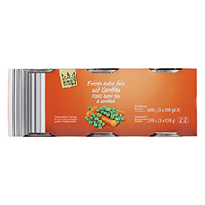KING'S CROWN Mini-Pack Erbsen und Rüebli, 3er-Pack