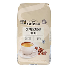 BARISSIMO Café crema, en grains