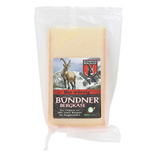 Fromage bio de montagne des Grisons, corsé