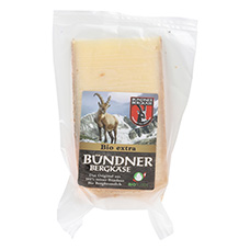 Fromage bio de montagne des Grisons, extra