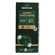 BARISSIMO Capsules de café Lungo Fortemente